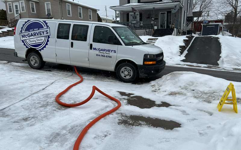 McGarveys Van On Site