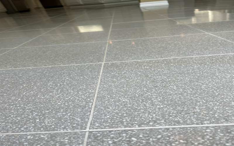 Polished Tile Floor