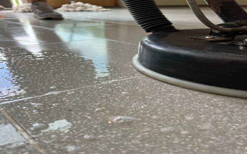 Tile Scrubbing In Action